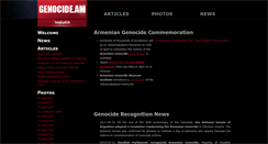 Desktop Screenshot of genocide.am