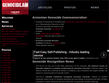 Tablet Screenshot of genocide.am