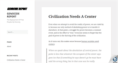Desktop Screenshot of genocide.org